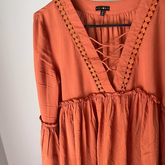 BOHO BELL SLEEVE TOP - Picture 4 of 7